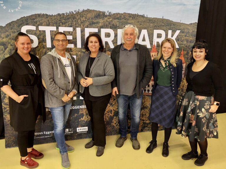 v.l.n.r.: Karin Riedl, Günter Reisner, Susanne Leitner-Böchzelt, Wolfgang Slamnig, Evelyn Hohl, Corinna Schaffer-Warga